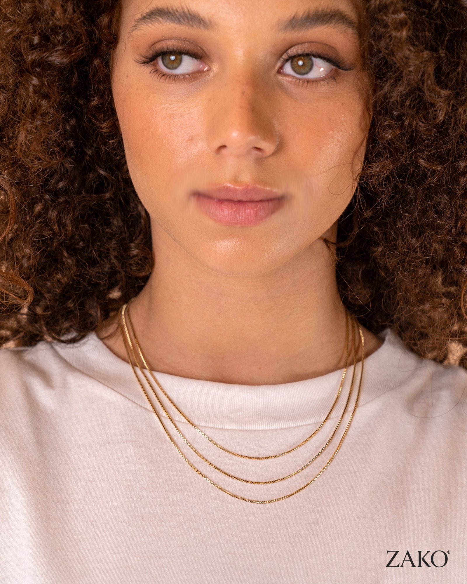 Zaria Layered Necklace - Image 3