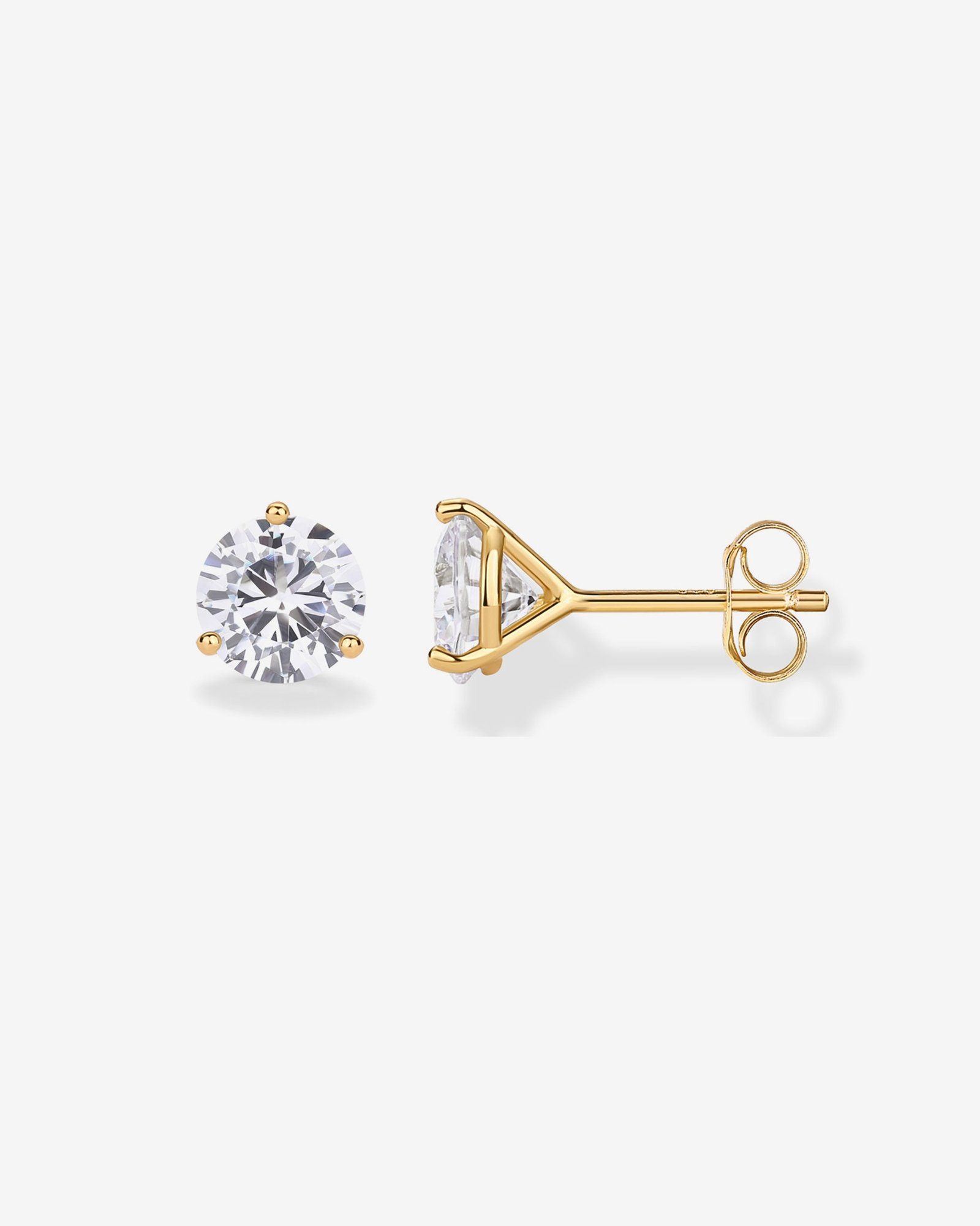 Edith Round Studs - Image 10