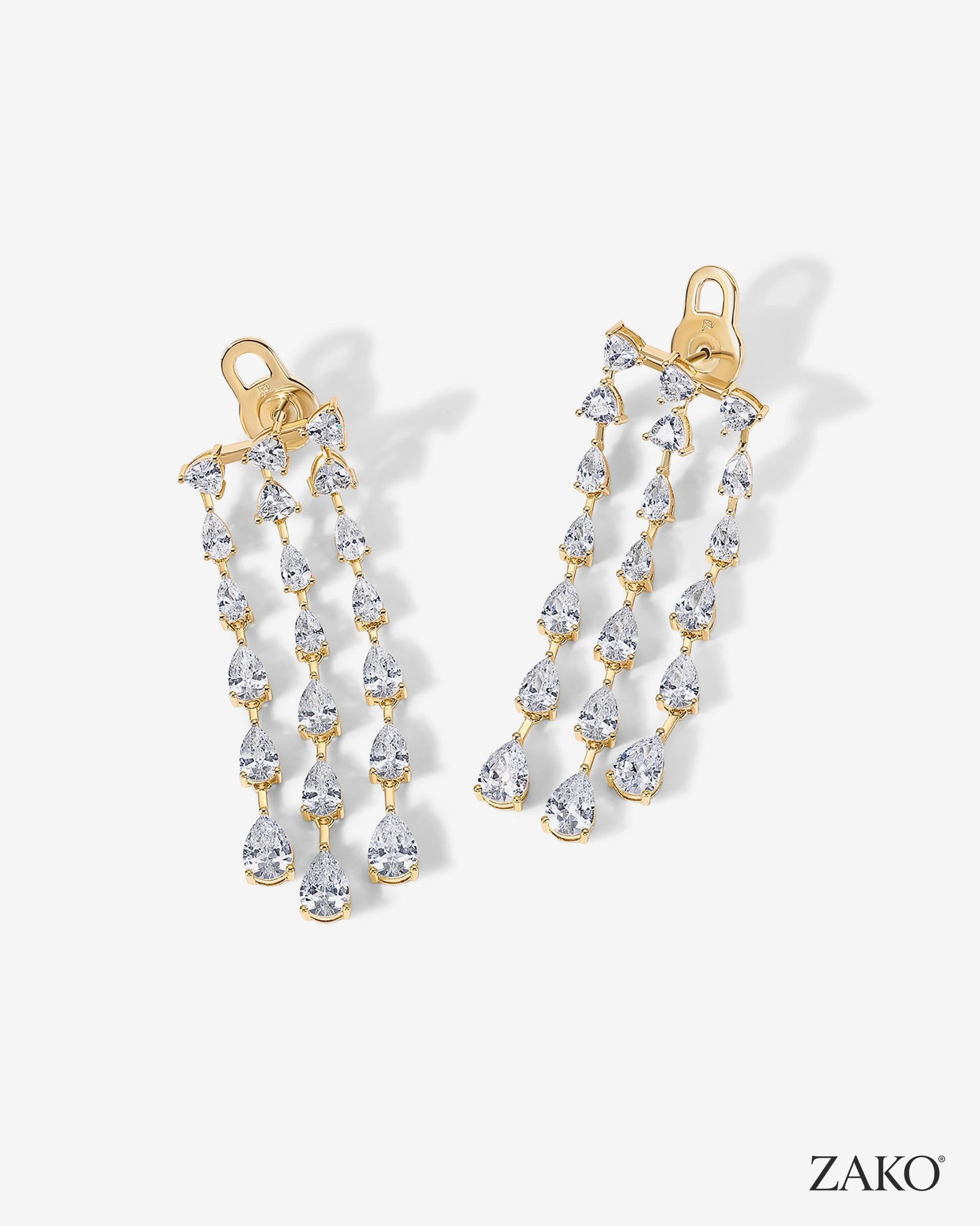 Liora Linear Earrings - Image 4