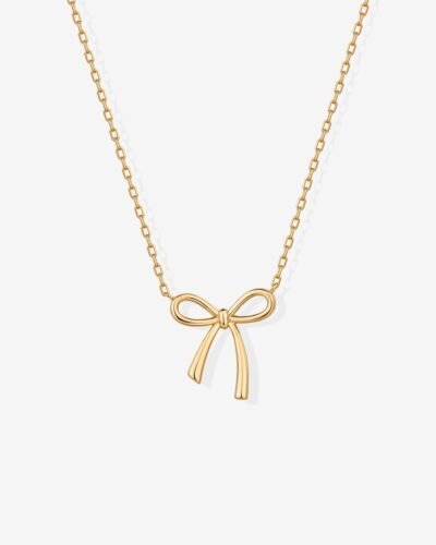 Talia Bow Necklace