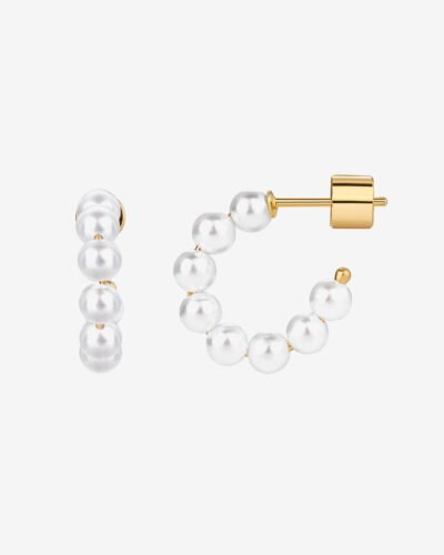 Nadia Pearl Hoops
