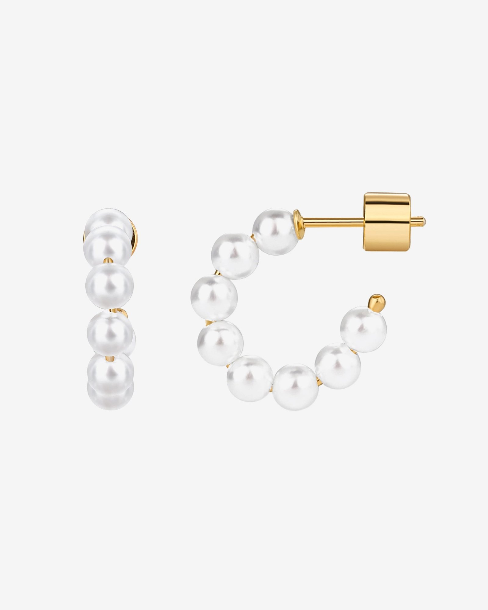 Nadia Pearl Hoops
