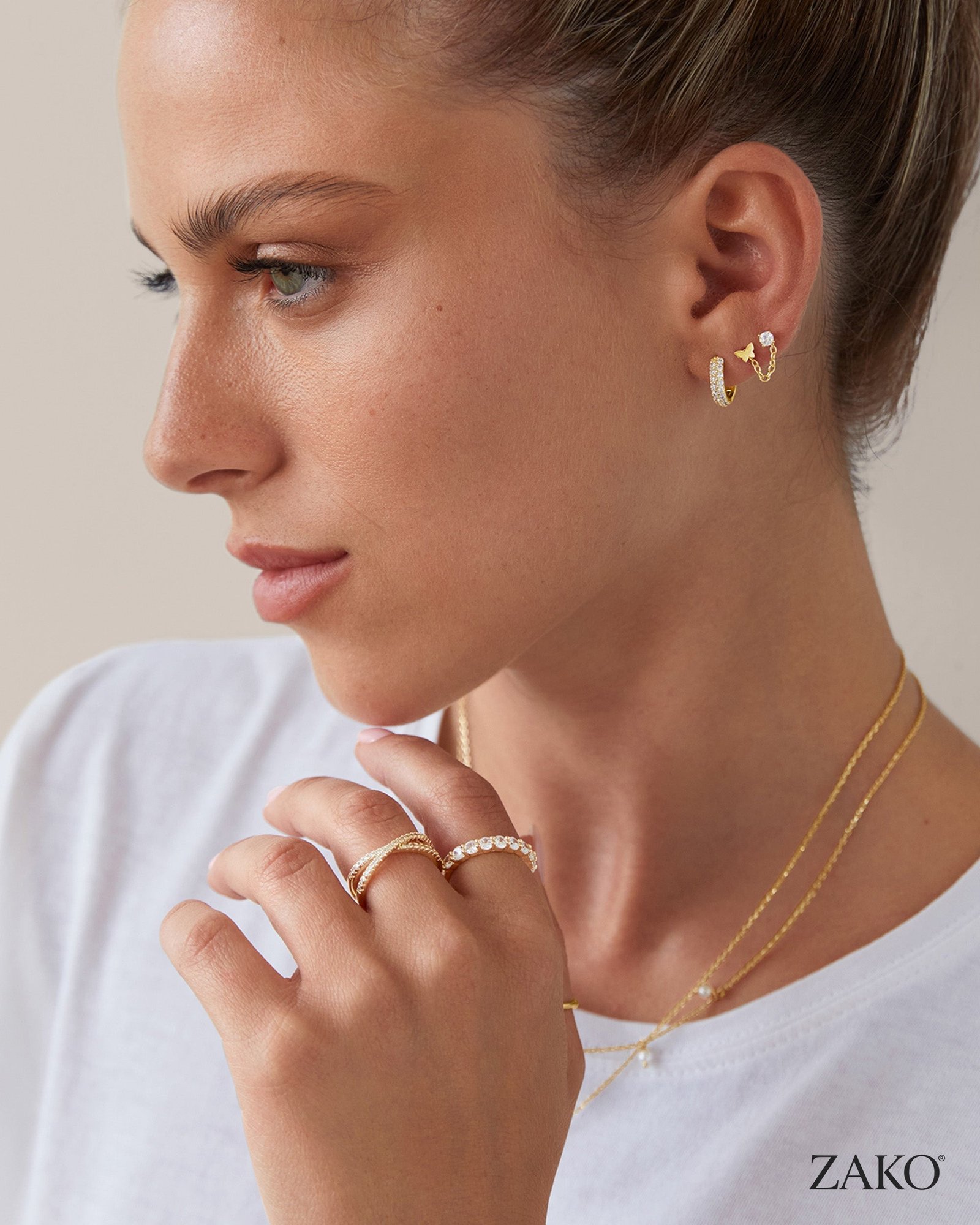Paloma Butterfly Studs - Image 5