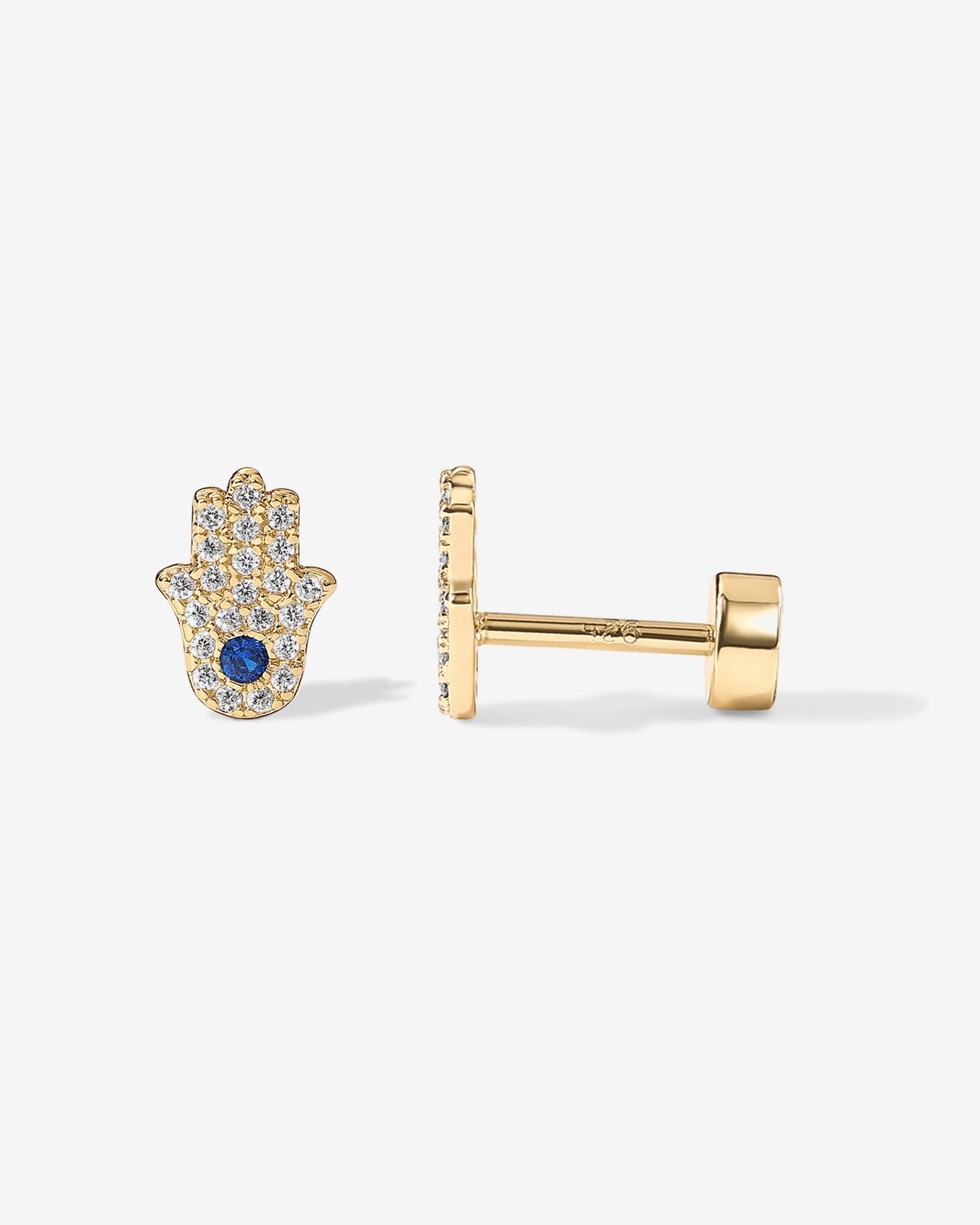 Nina Hamsa Studs