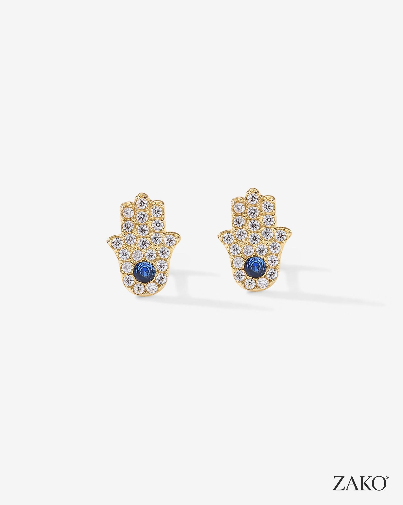 Nina Hamsa Studs - Image 3