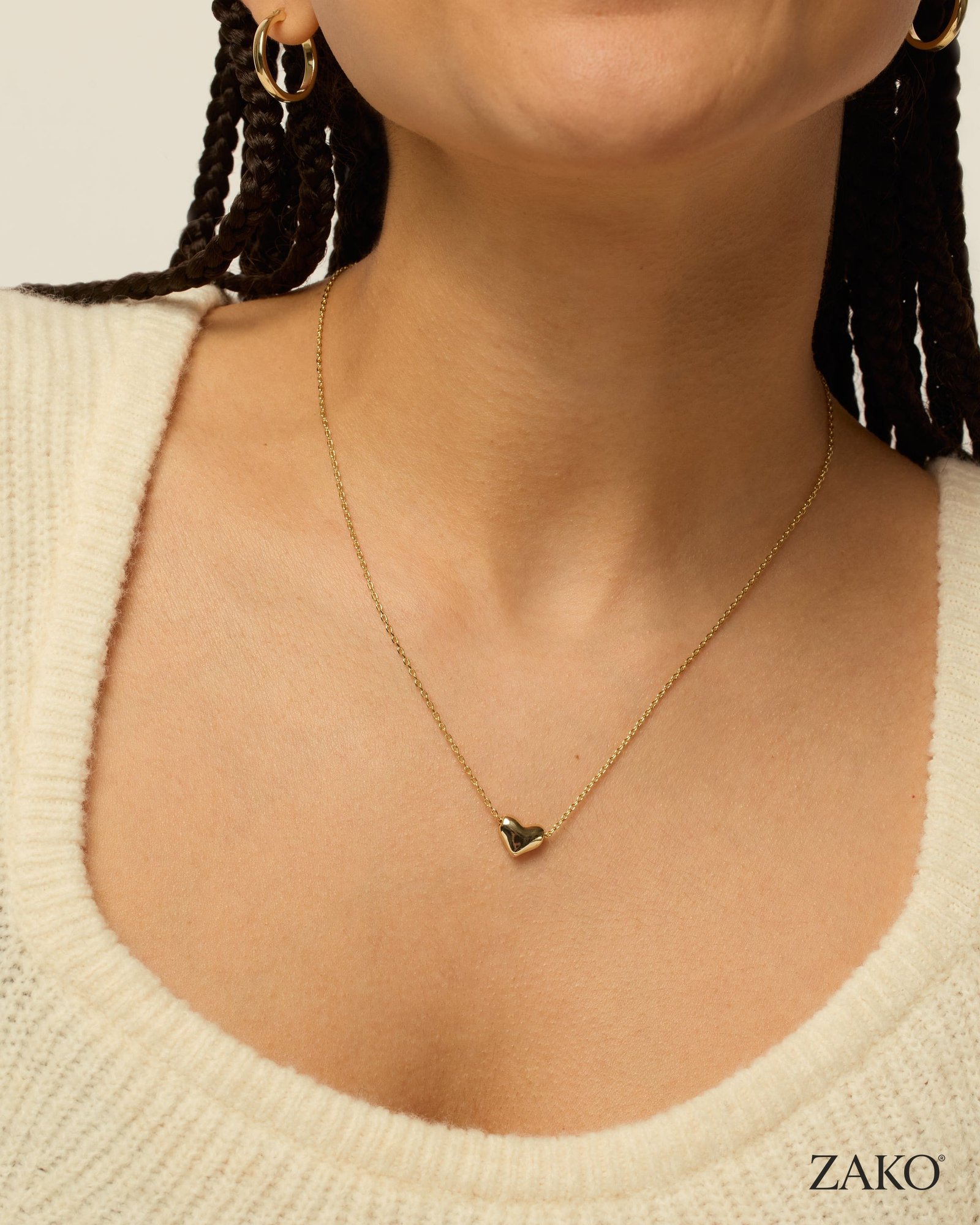 Margot Heart Necklace - Image 2