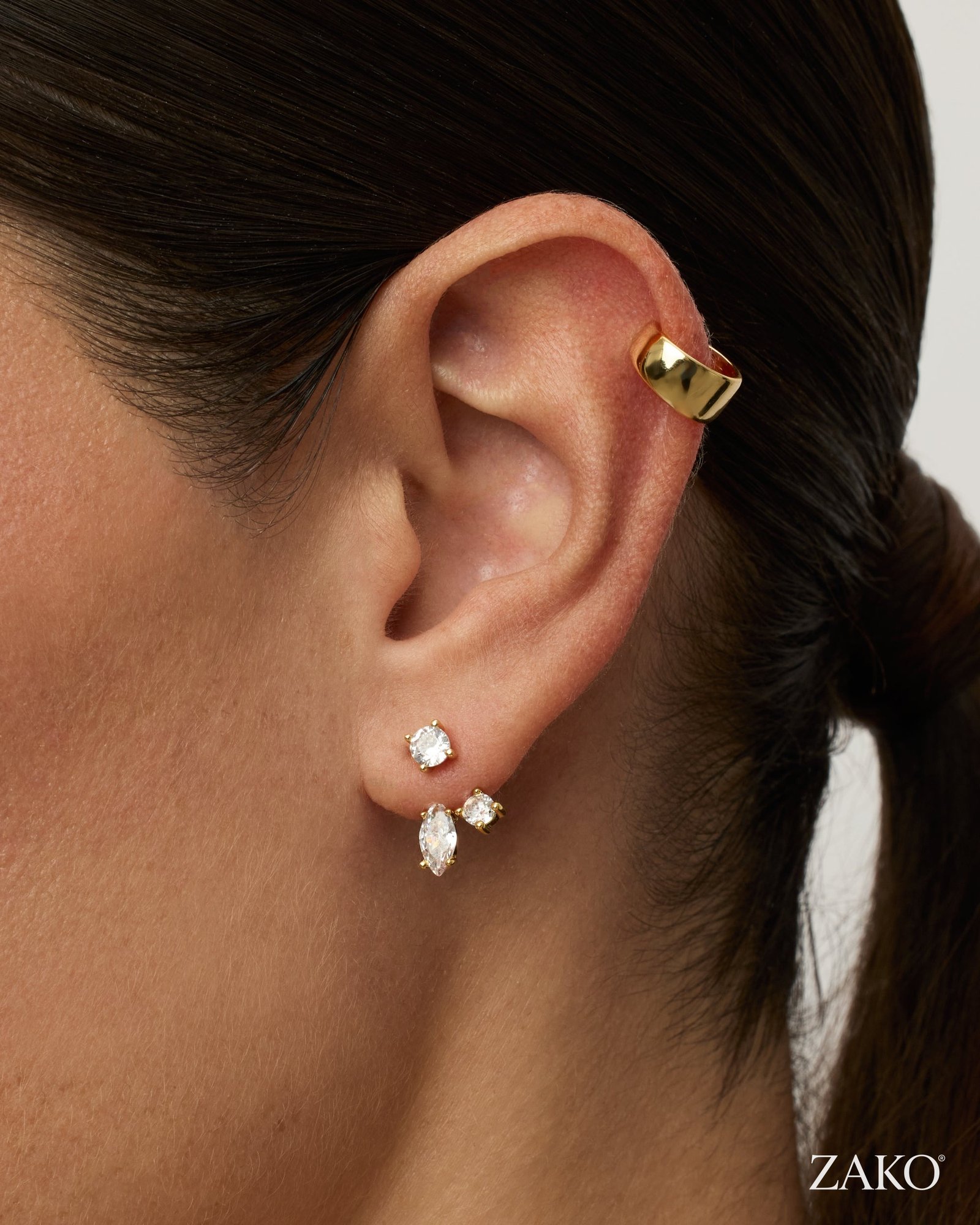 Noor Tri Earrings - Image 4