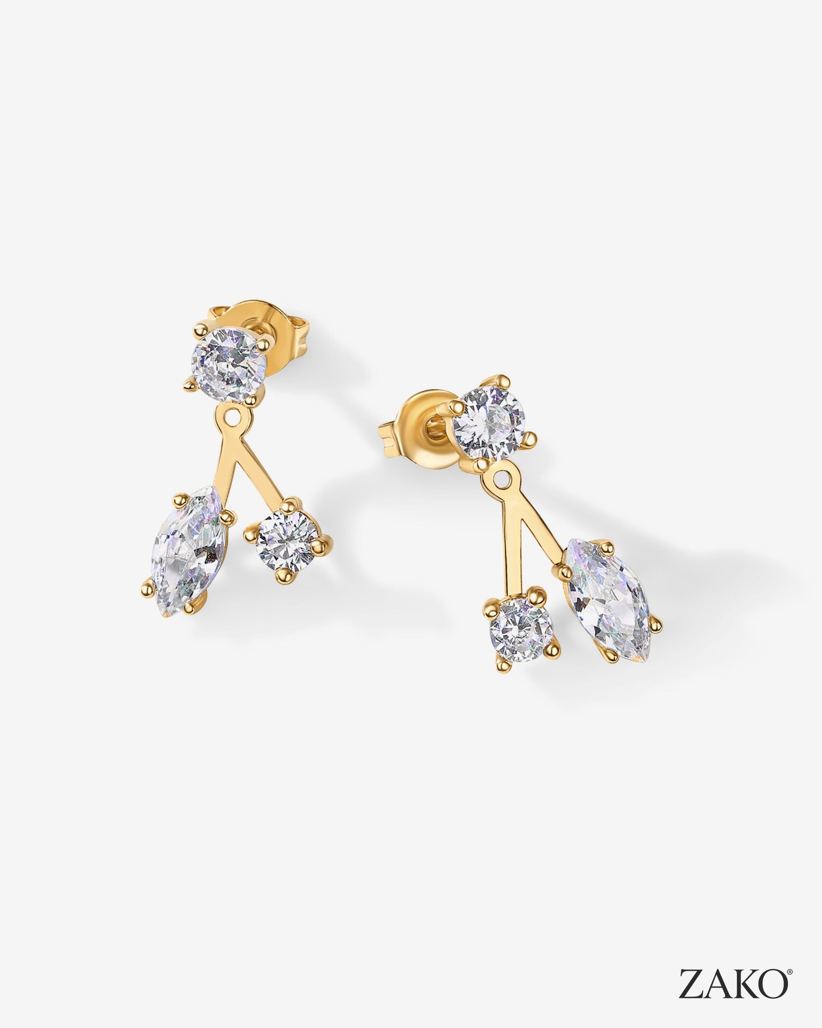 Noor Tri Earrings - Image 5