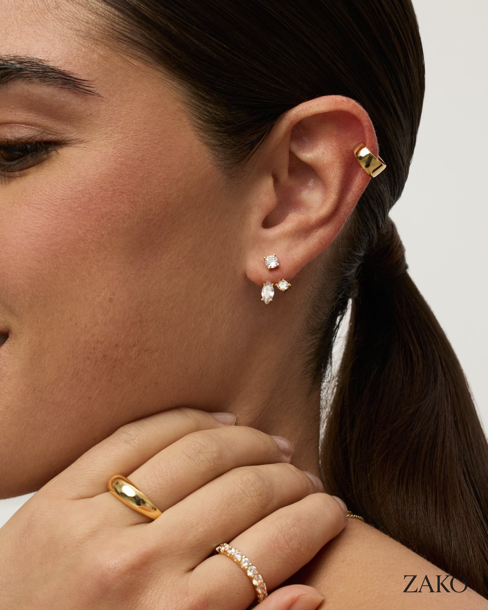 Noor Tri Earrings - Image 6