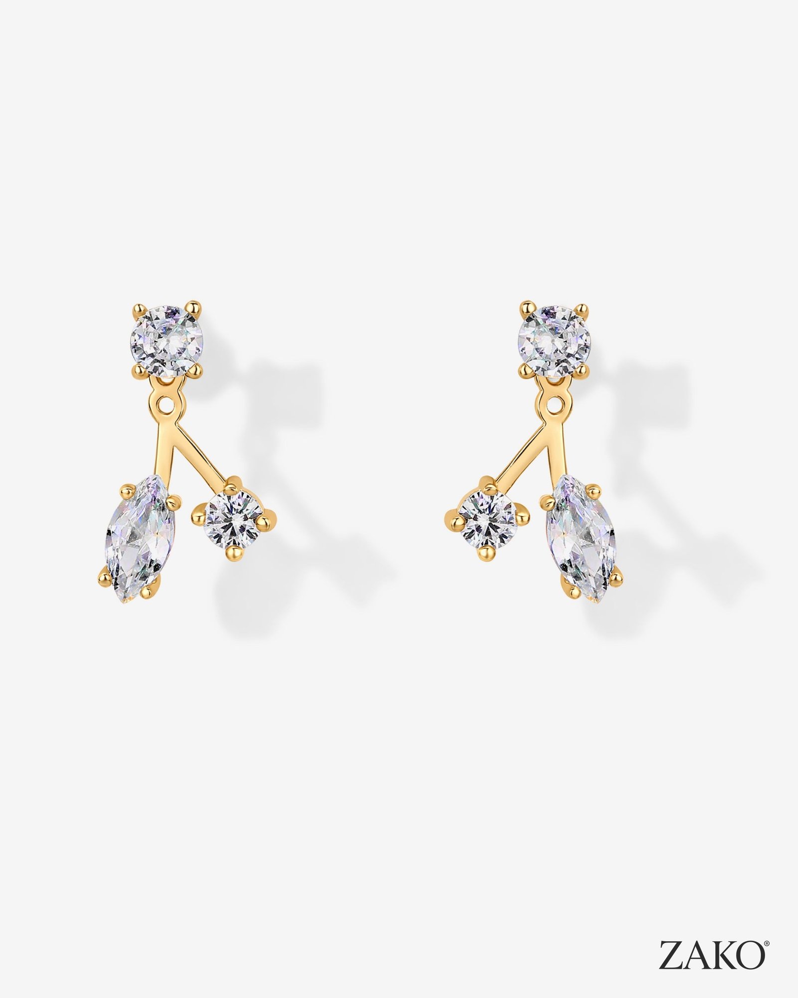 Noor Tri Earrings - Image 7
