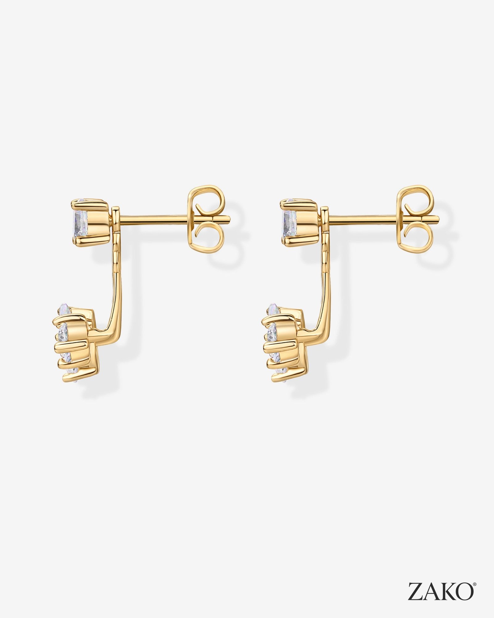 Noor Tri Earrings - Image 3