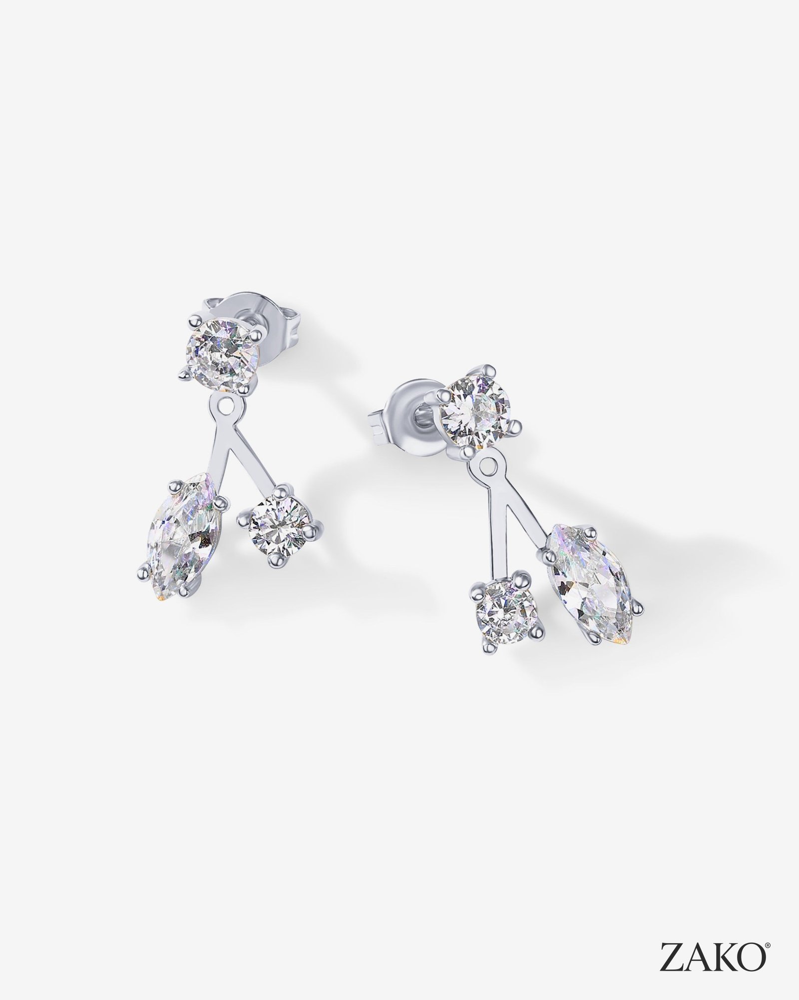 Noor Tri Earrings - Image 9