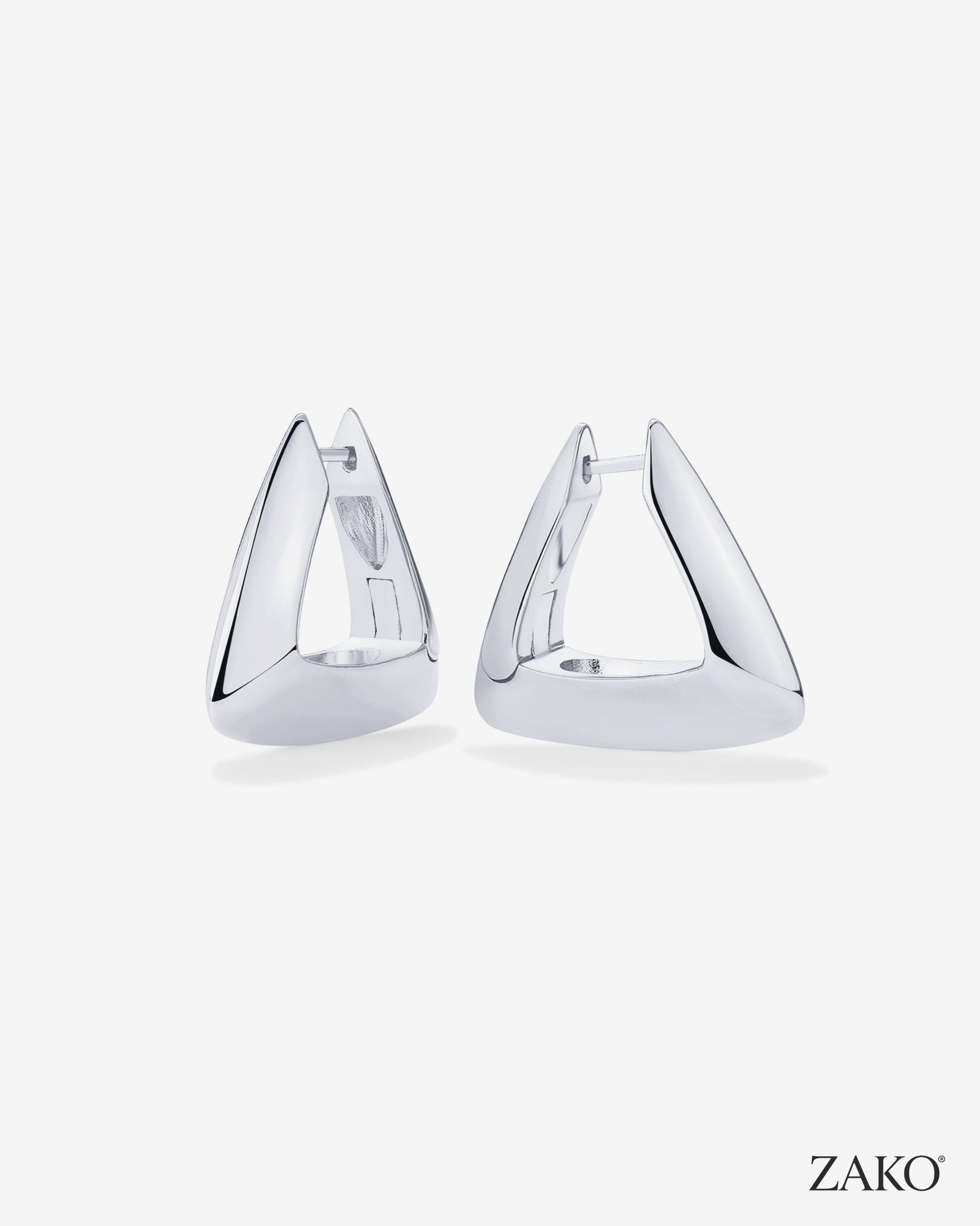 Ula Triangle Hoops - Image 10
