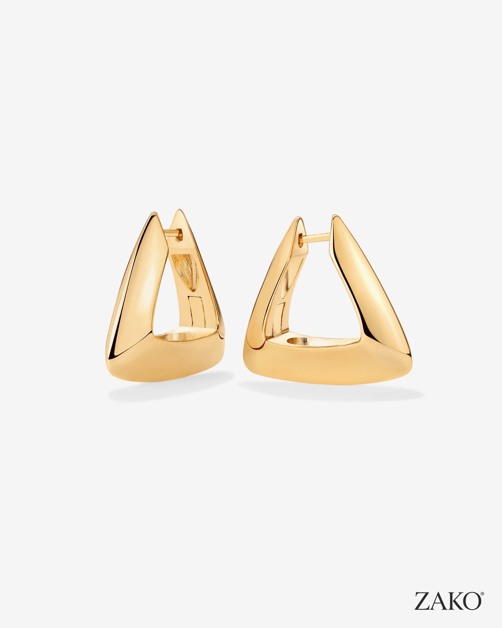 Ula Triangle Hoops - Image 3