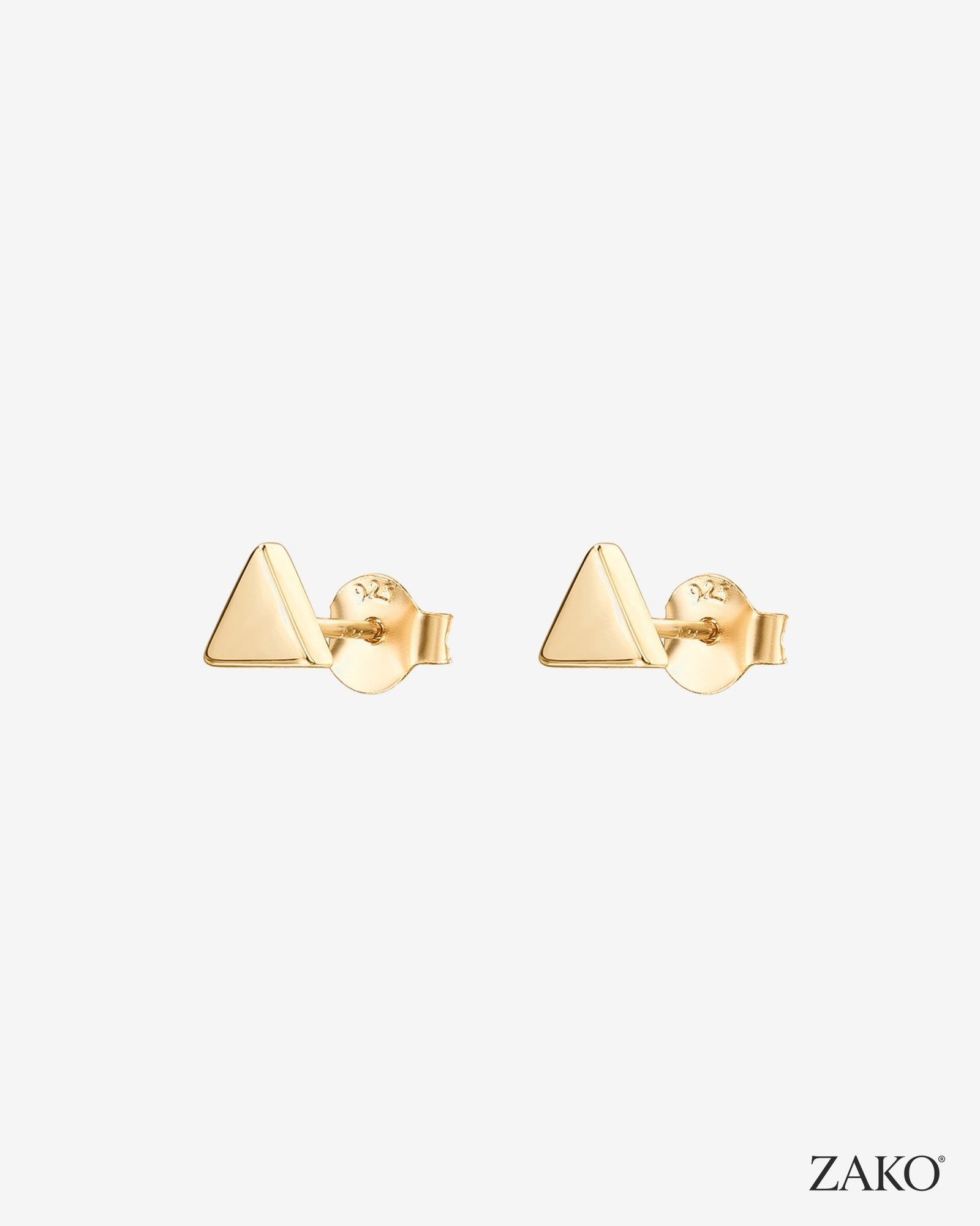 Wren Triangle Studs - Image 2
