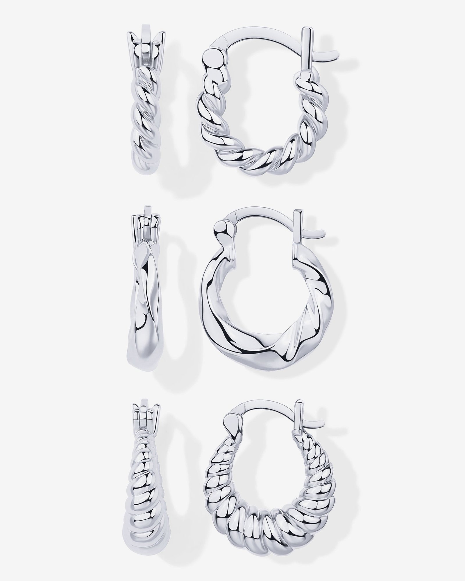 Talia Huggie Earrings - Image 5