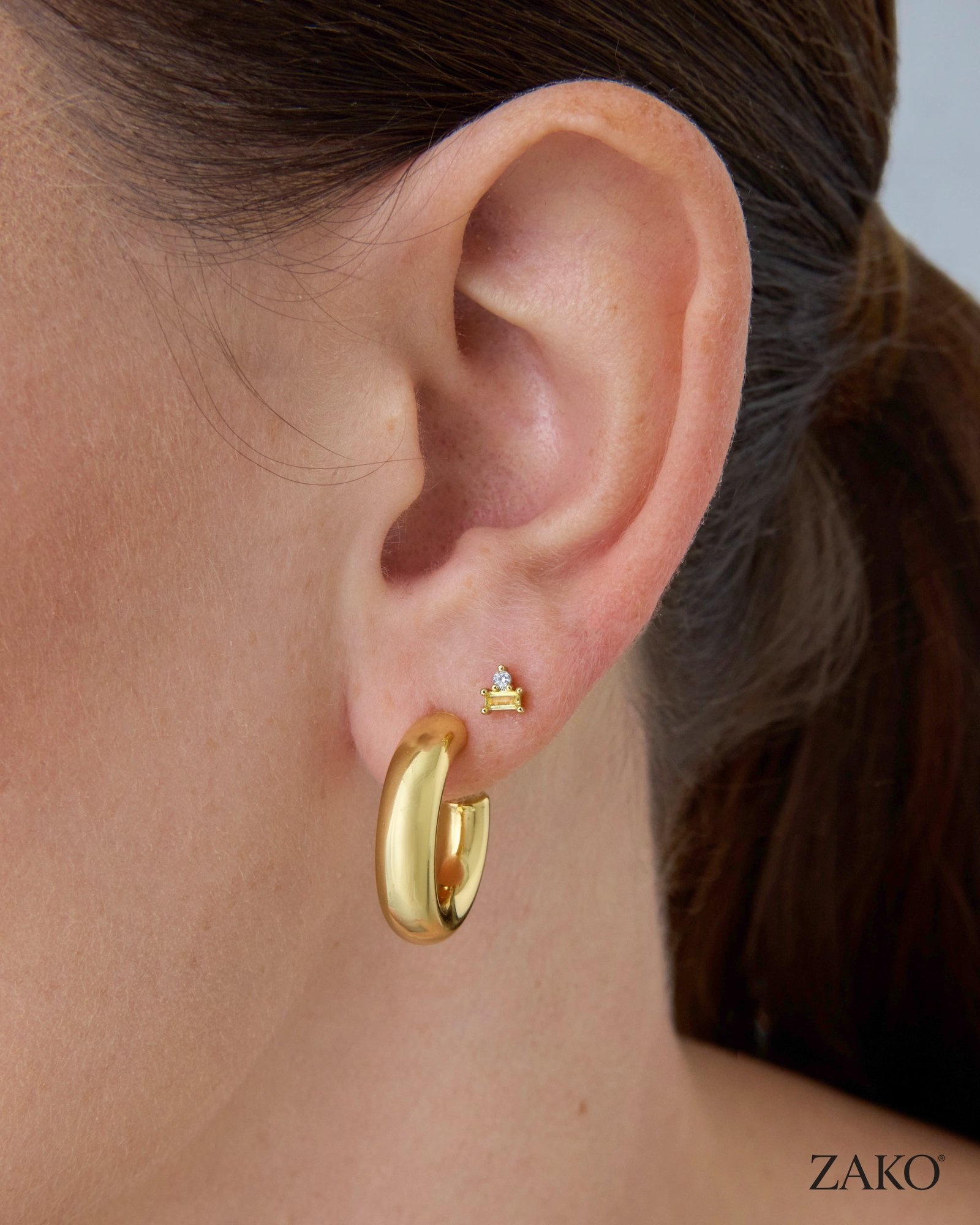 Celine Gemstone Studs - Image 13