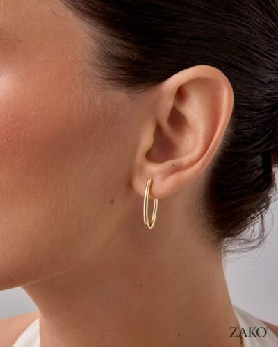Juno Two-Tone Hoops