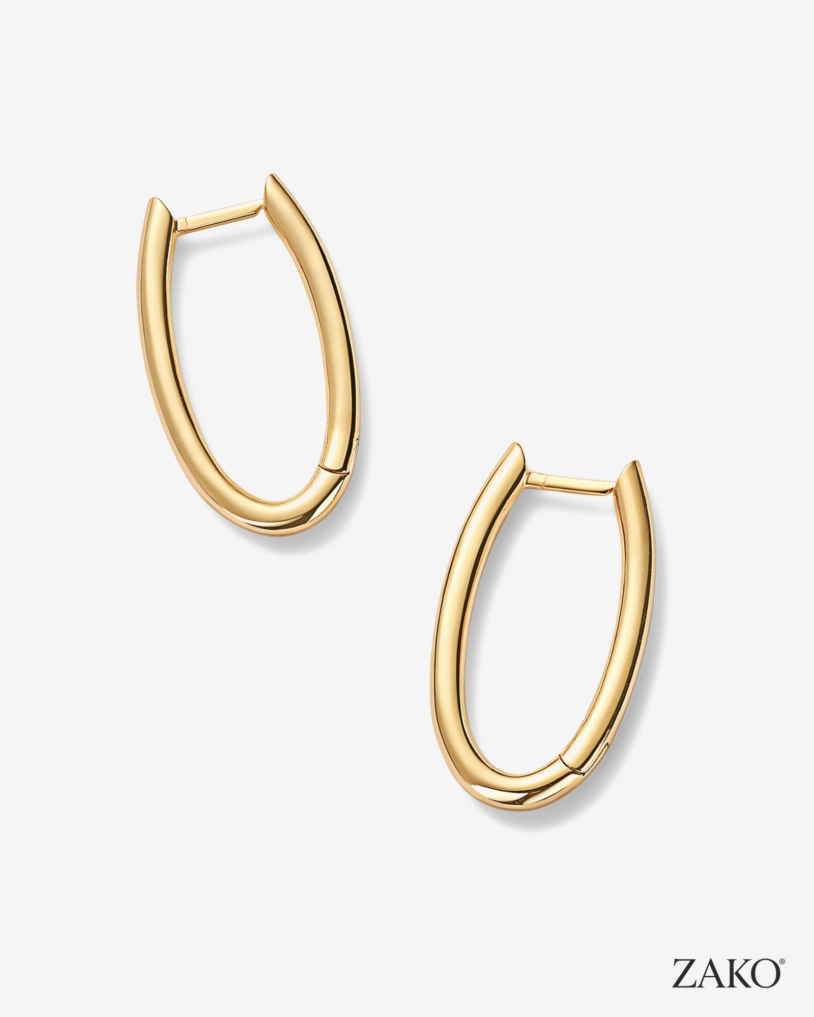 Juno Two-Tone Hoops - Image 2
