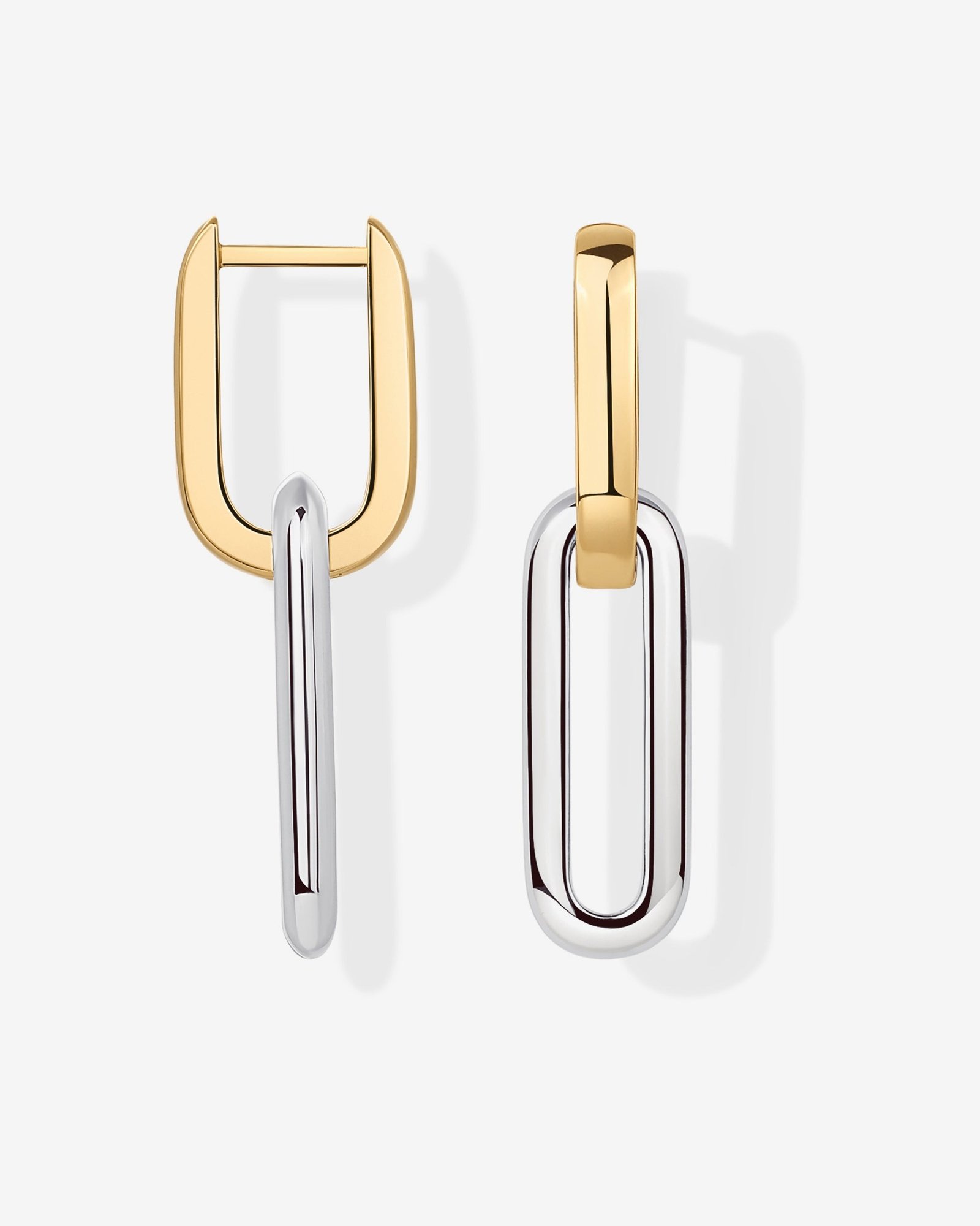 Rosalie Two-Tone Hoops