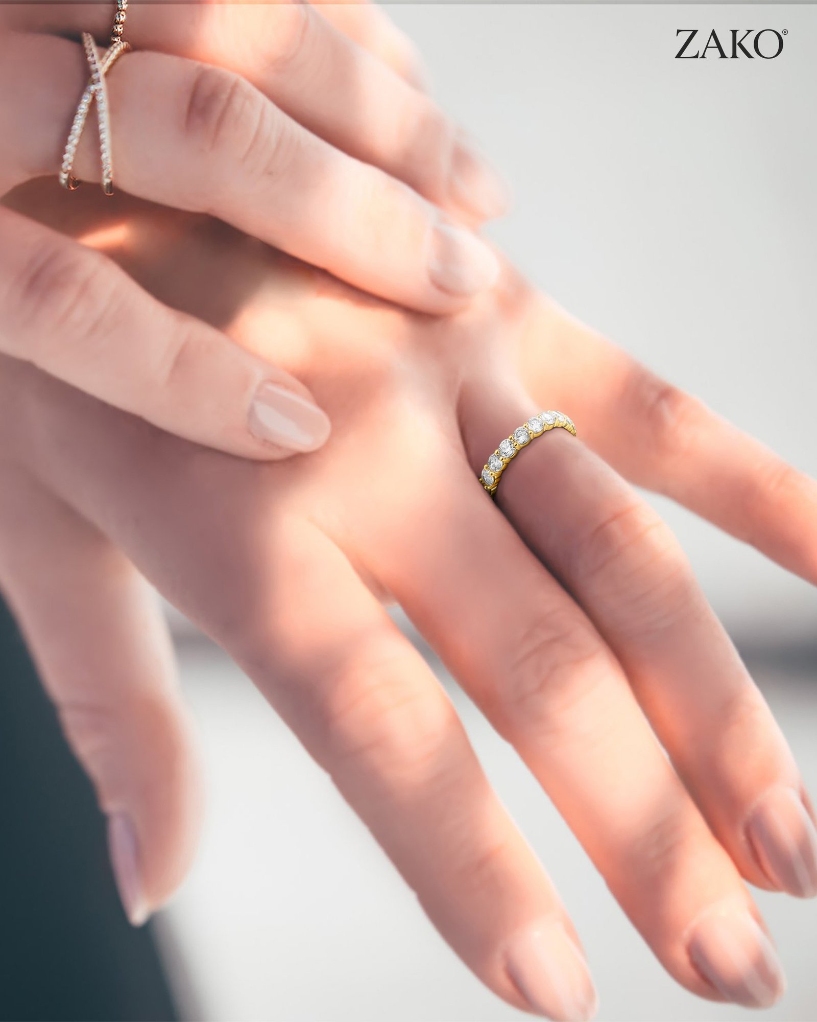 Freya Eternity Ring - Image 3