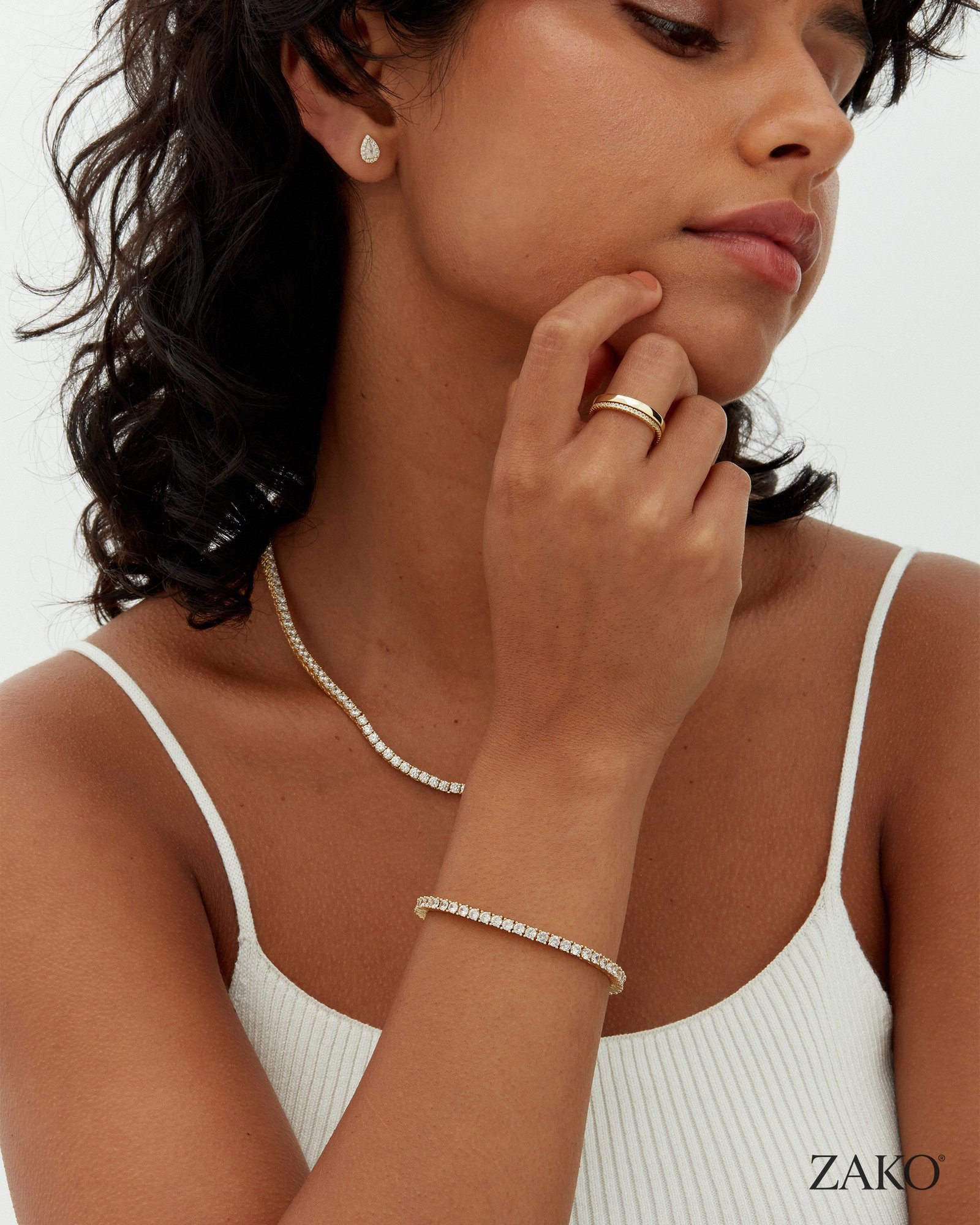 Alba Tennis Bracelet - Image 4