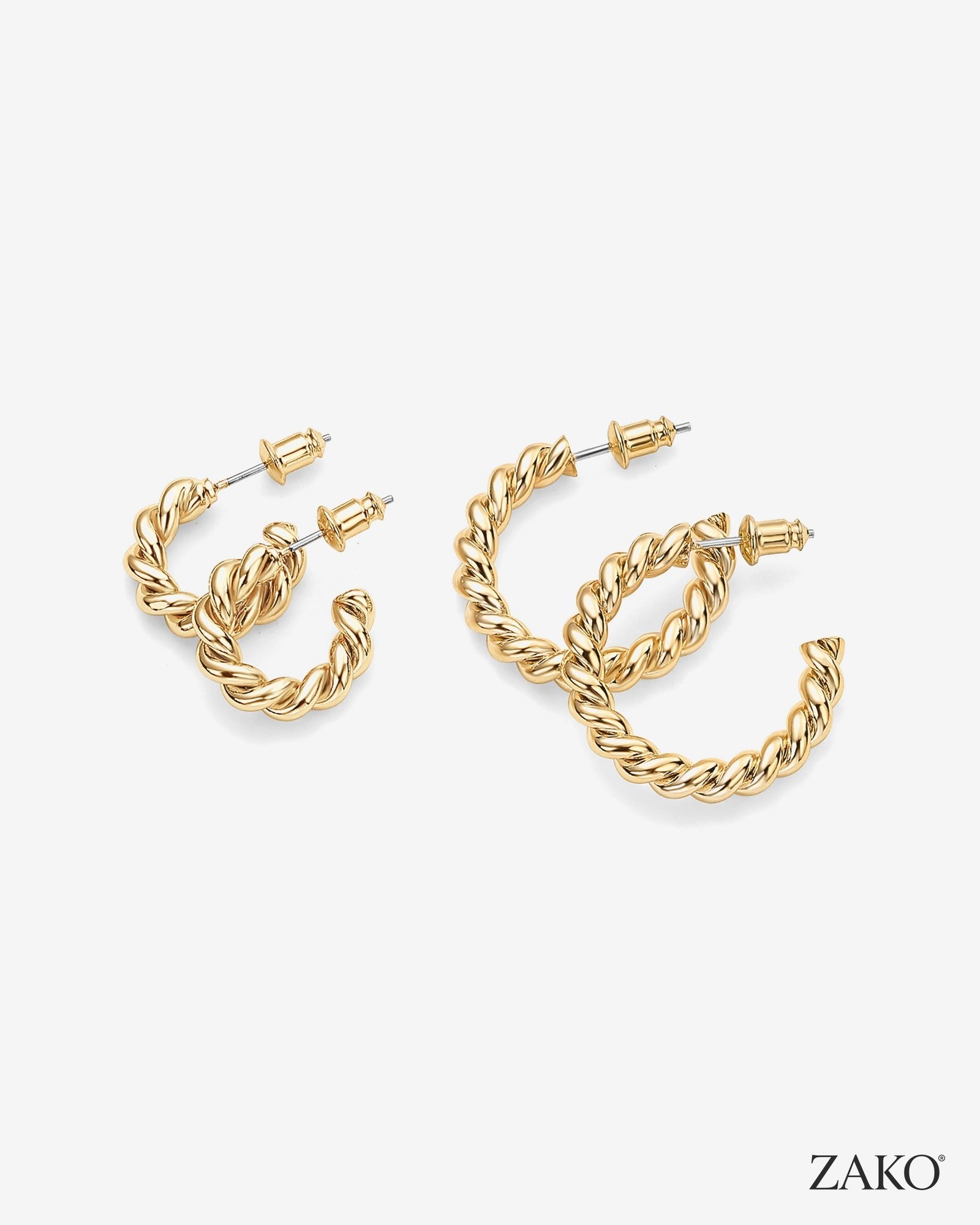 Lila Rope Hoops - Image 2