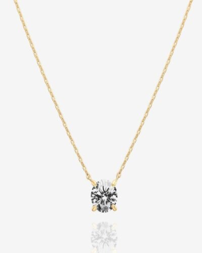 Honor Solitaire Necklace