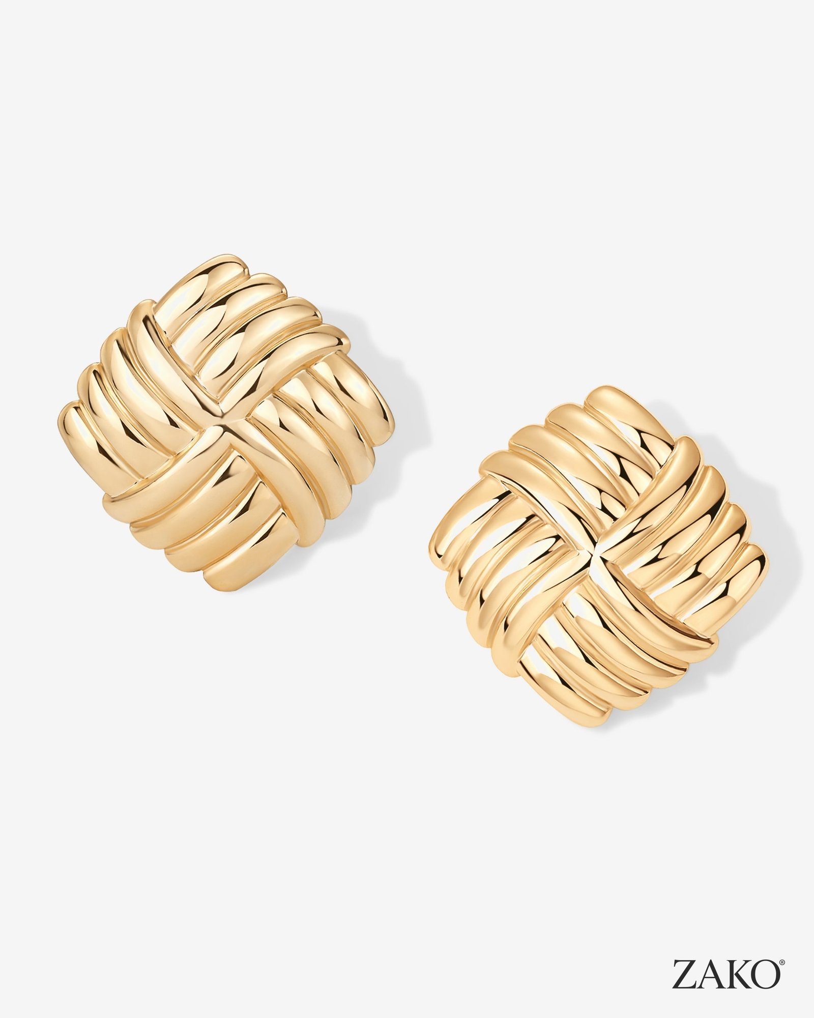 Leona Knot Earrings - Image 2