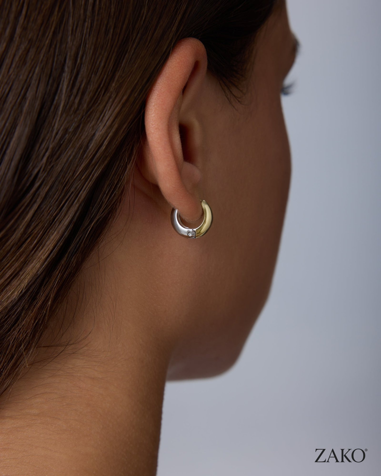 Ophelia Reversible Hoops - Image 8