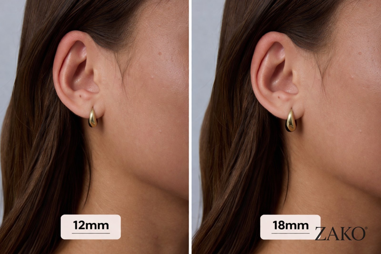 Ophelia Reversible Hoops - Image 10