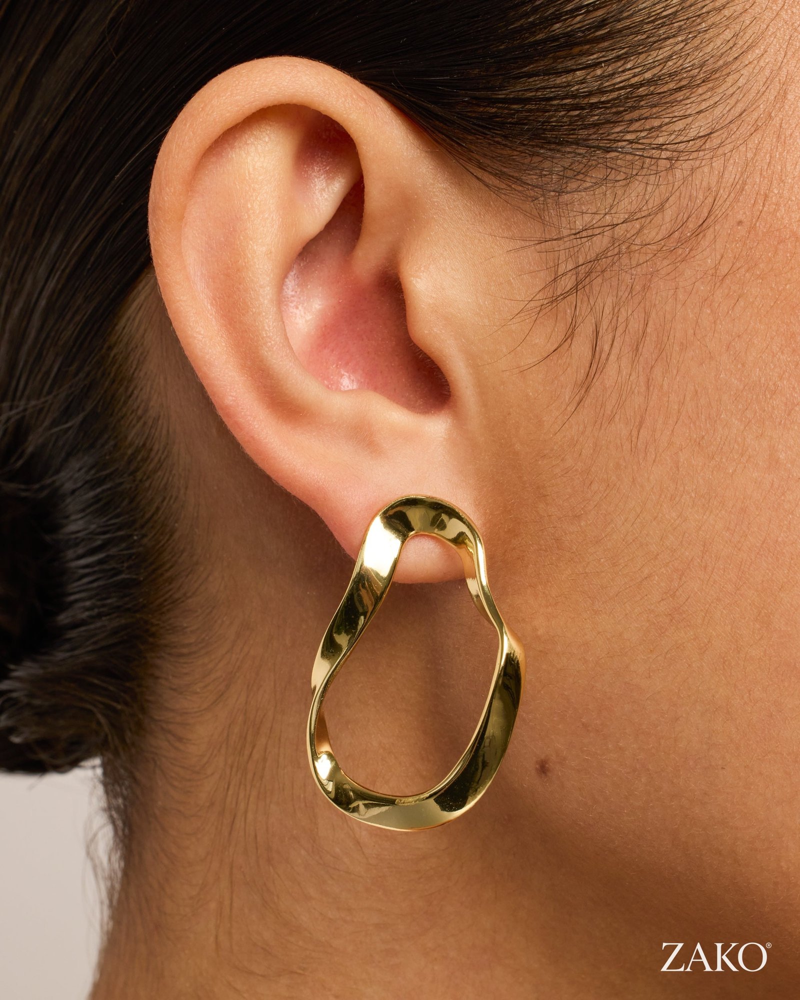 Alba Drop Hoop - Image 6