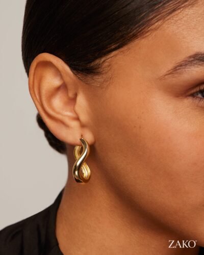 Flora Hoop Earrings