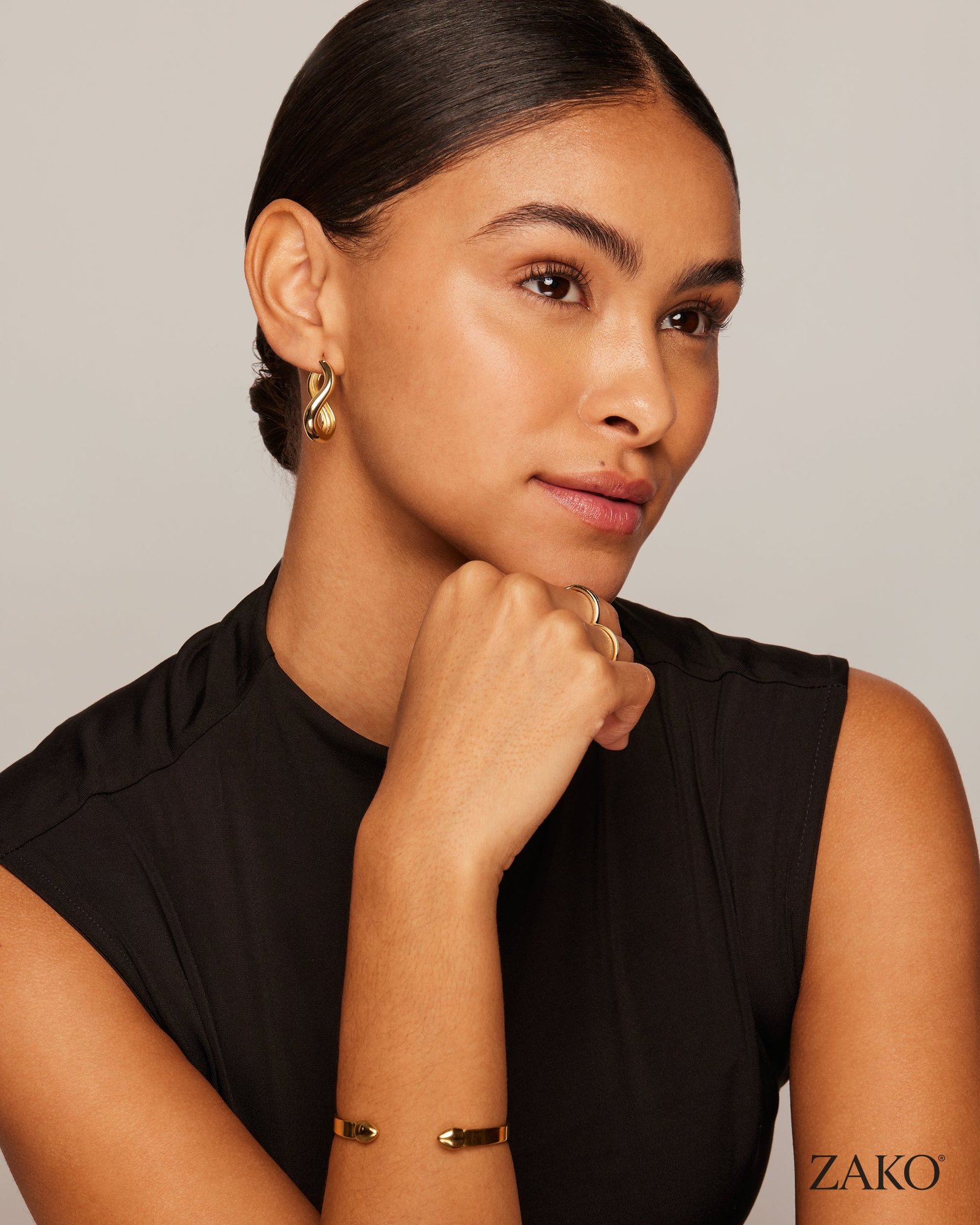 Flora Hoop Earrings - Image 4