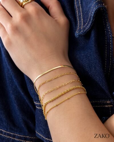 Noor Chain Bracelet Set (5)