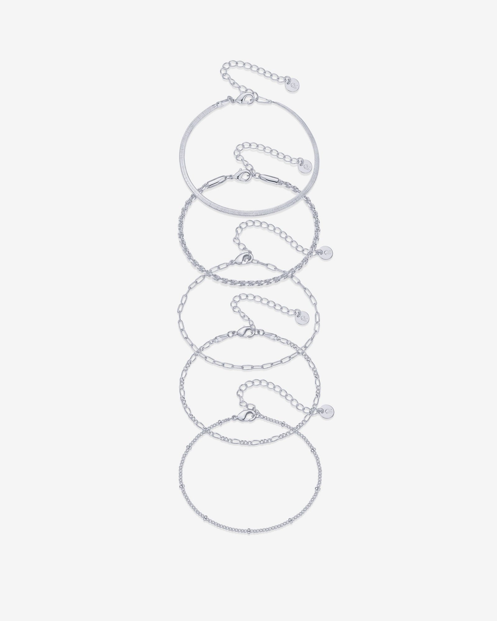 Noor Chain Bracelet Set (5) - Image 5