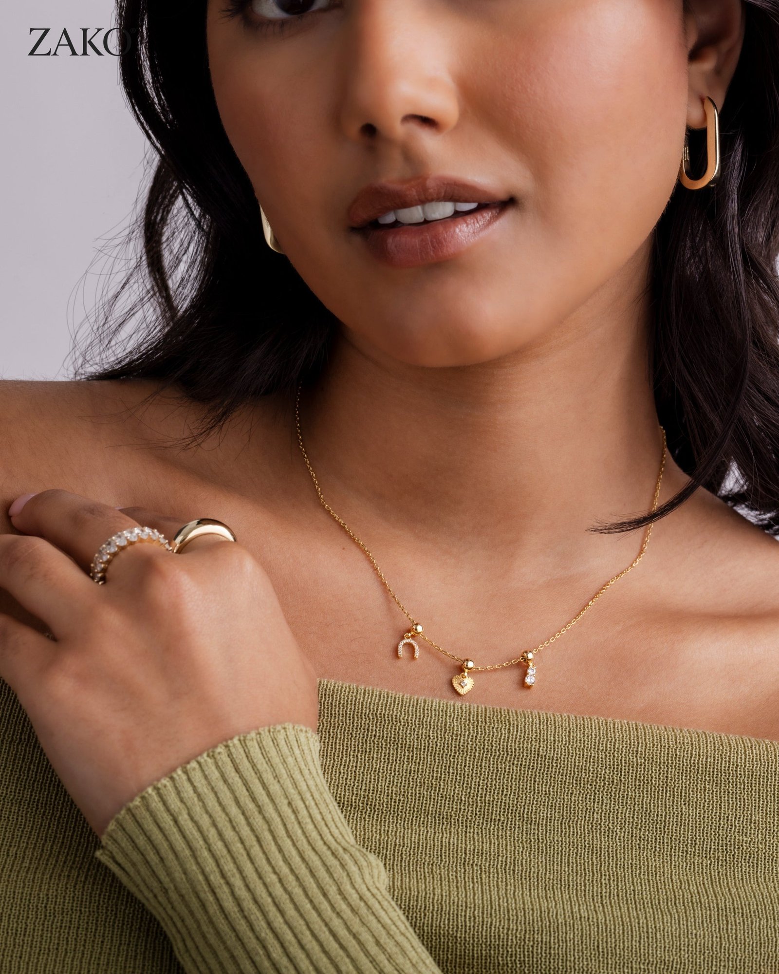 Nola Charm Necklace - Image 4