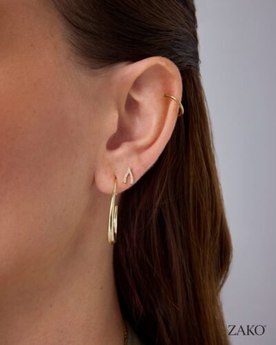 Elara Wishbone Studs