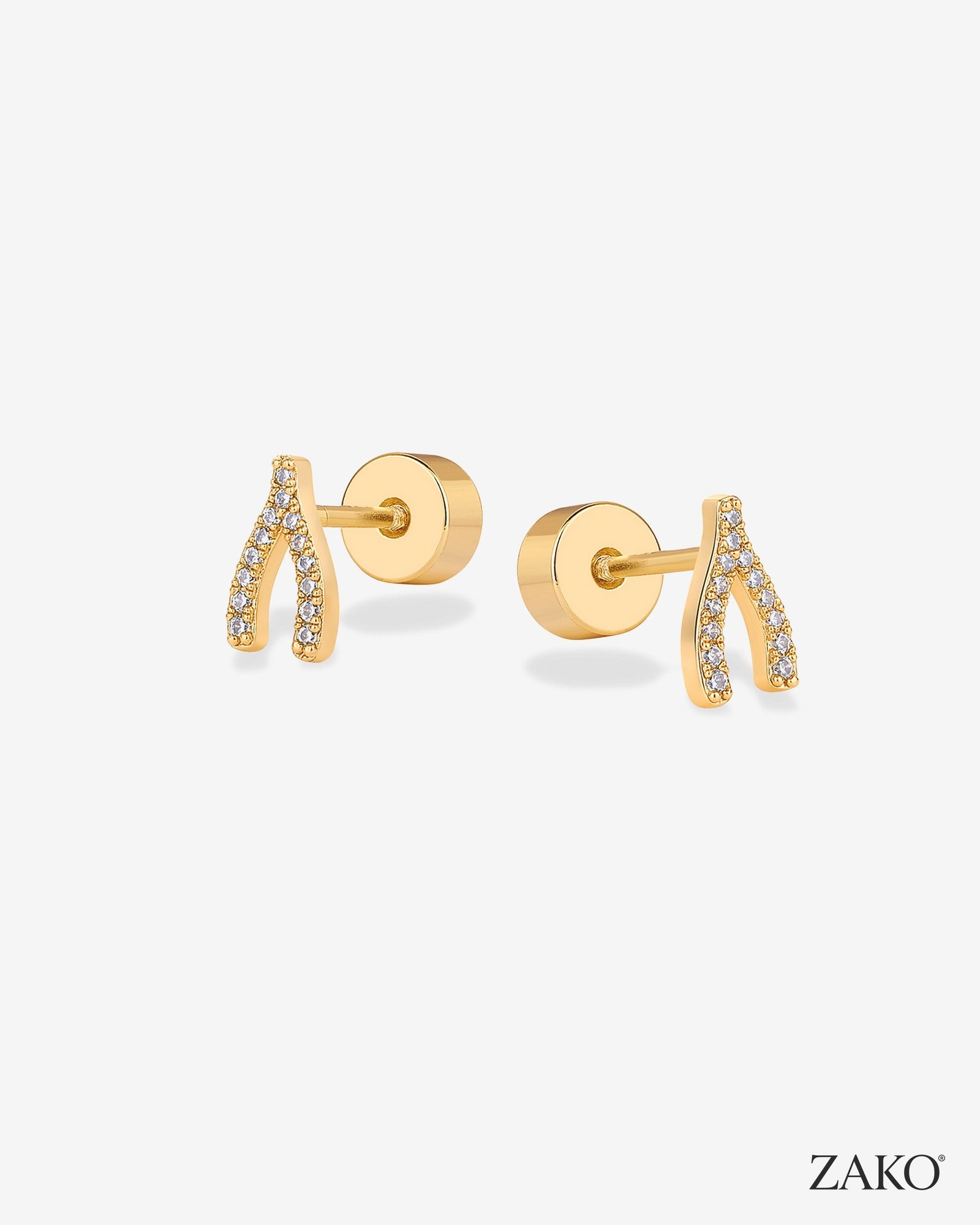 Elara Wishbone Studs - Image 2