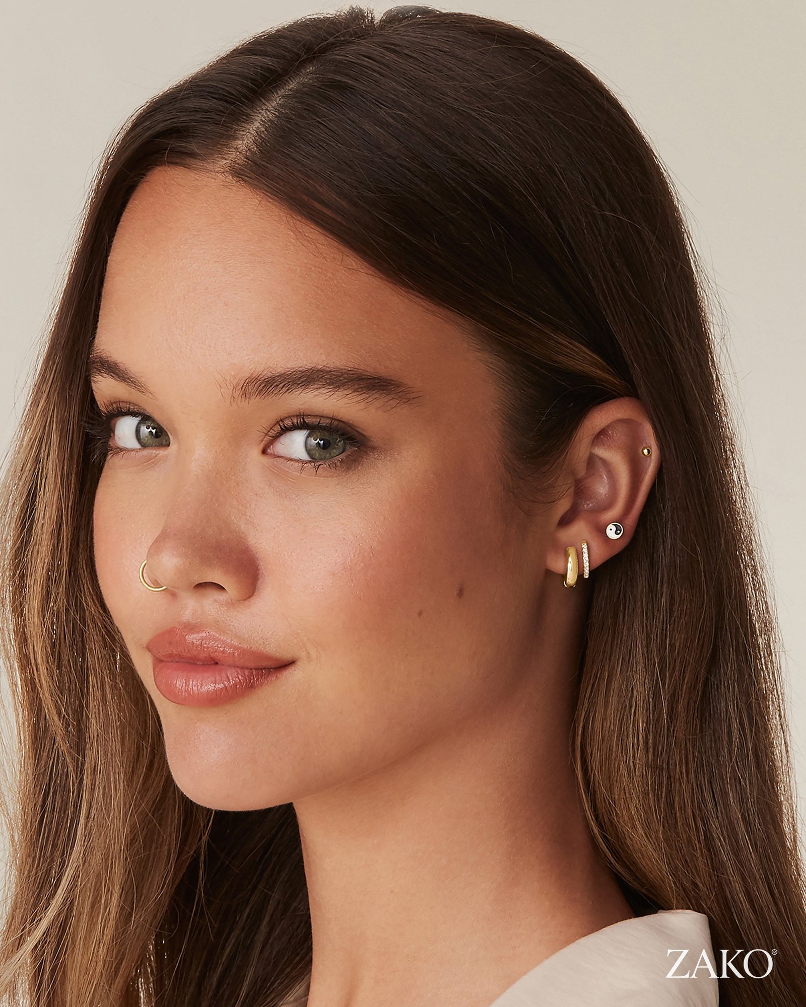 Lena Yin Yang Studs - Image 3