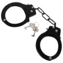 Black Steel Handcuffs