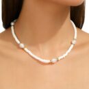Naszyjnik Choker z Perłami