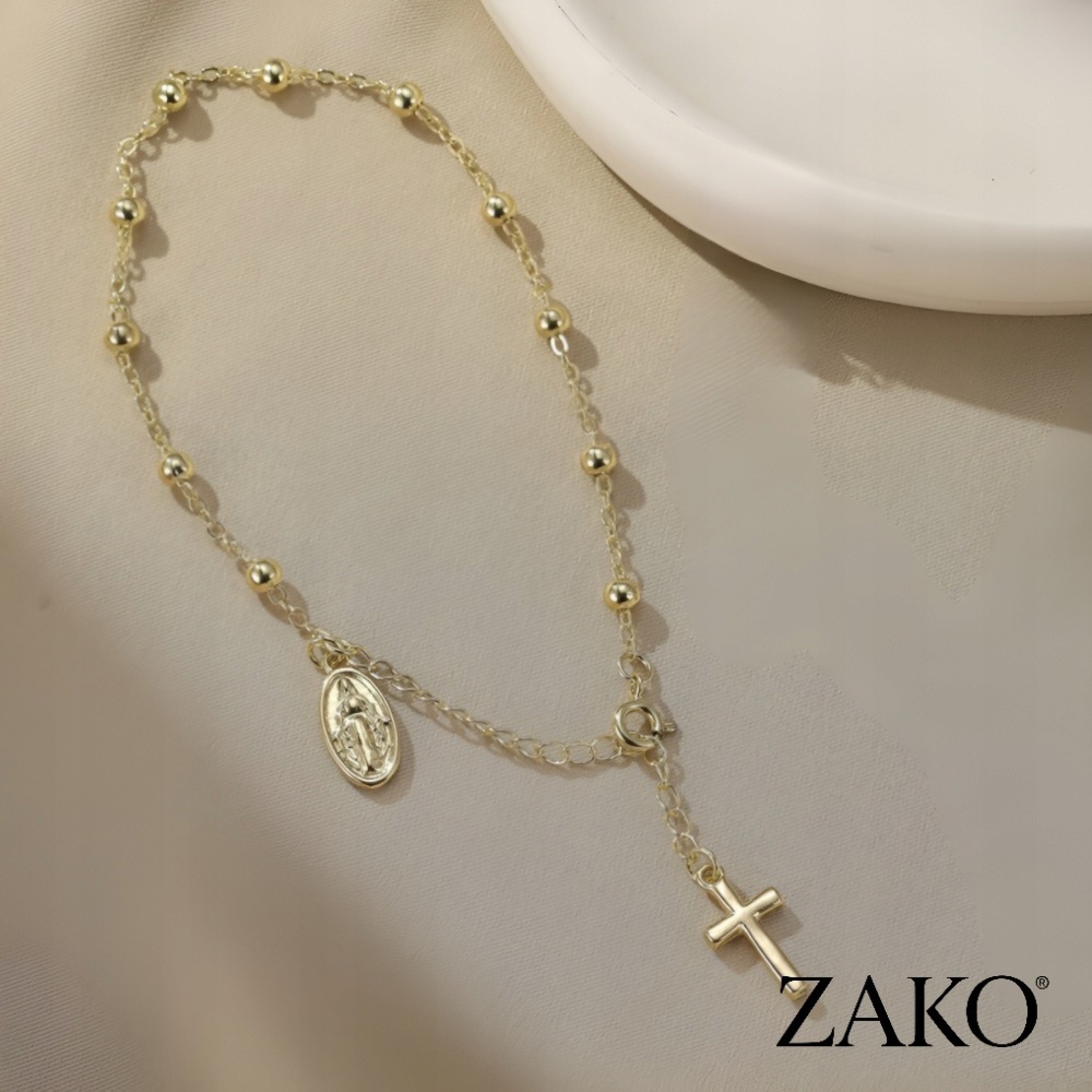 Złota Bransoletka Różańcowa - Image 3
