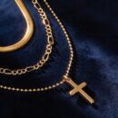 Layered Cross Necklace
