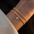Zircon Solitaire Bracelet