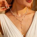 Pearl Lariat Necklace
